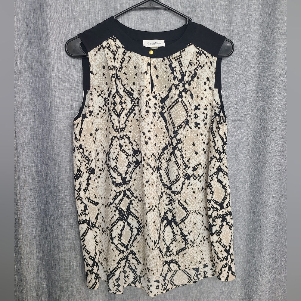 Calvin Klein Sleeveless Top, Size L